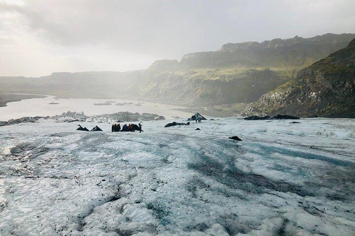 Personlig gletschervandring på Sólheimajökull