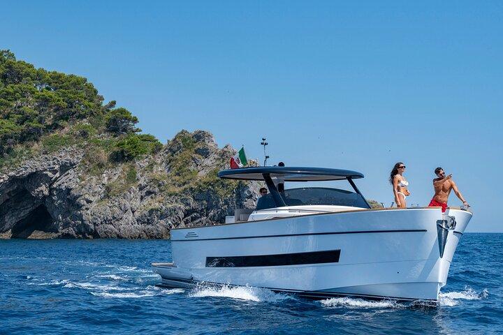 Privé Capri-tour van een hele dag per boot vanuit Positano