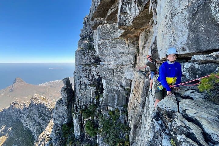 Half-Day Rock-Climbing on Table Mountain