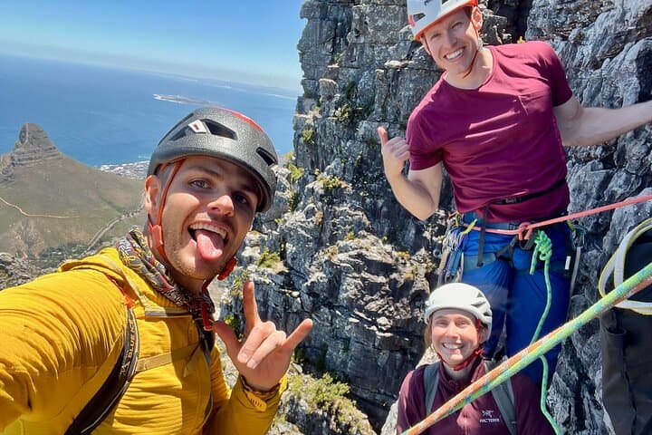 Half-Day Rock-Climbing on Table Mountain