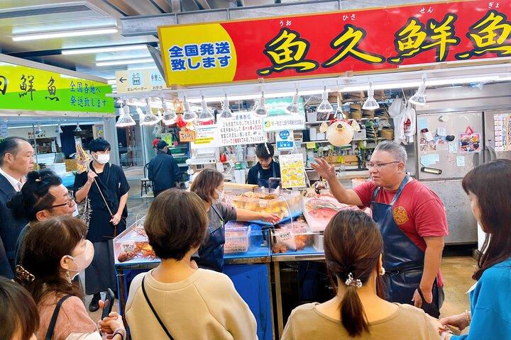 那覇市牧志公設市場の寿司作り体験教室