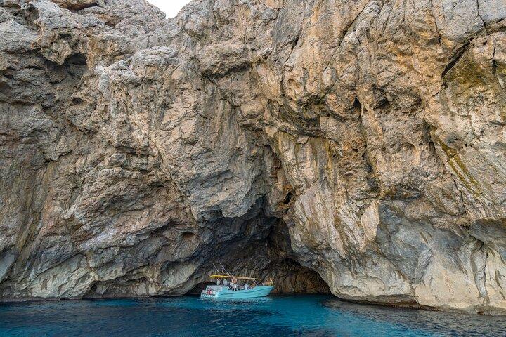 Mallorca Blue Cave Båttur med snorkel