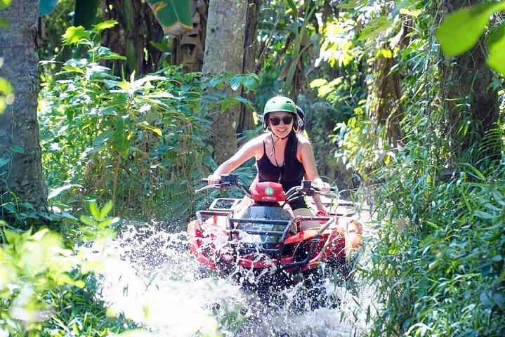 ATV Quad Bike Track Tunnel & Wasserfall Inklusive privatem Transfer