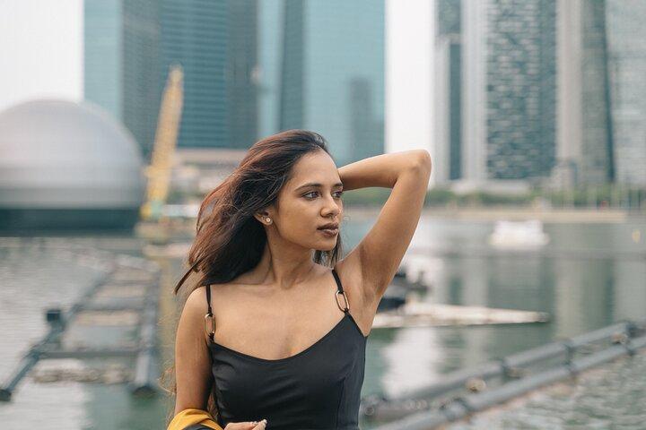 Sesión privada de fotos con un fotógrafo local en Singapur