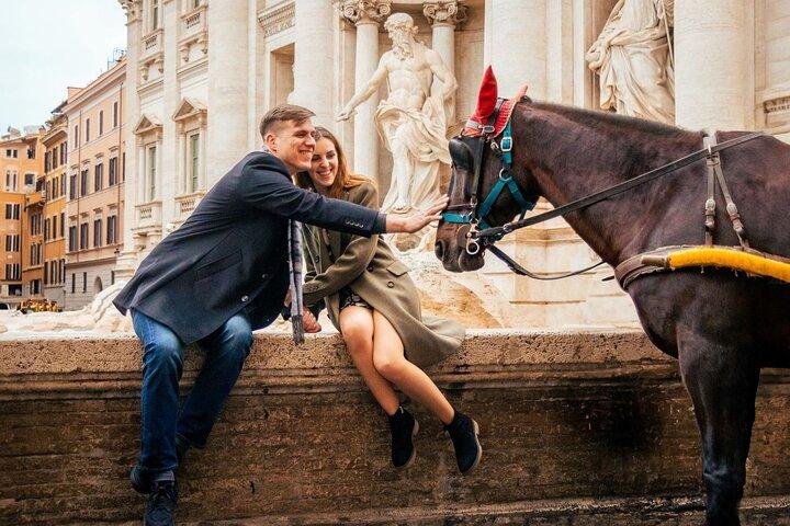 Roma: il tuo servizio fotografico privato alla Fontana di Trevi