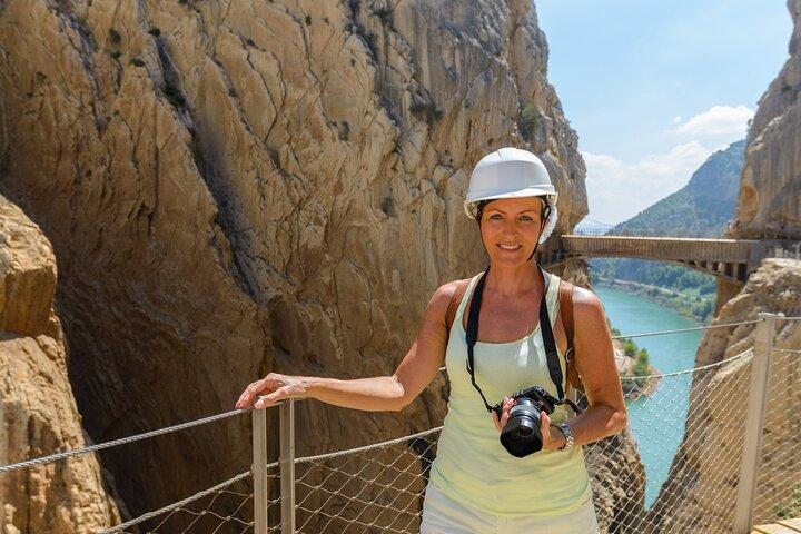 De Málaga: passeio Caminito del Rey com transporte privado