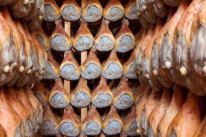 Atrás das Escenas em Prosciutto di Parma Tour & Degustação