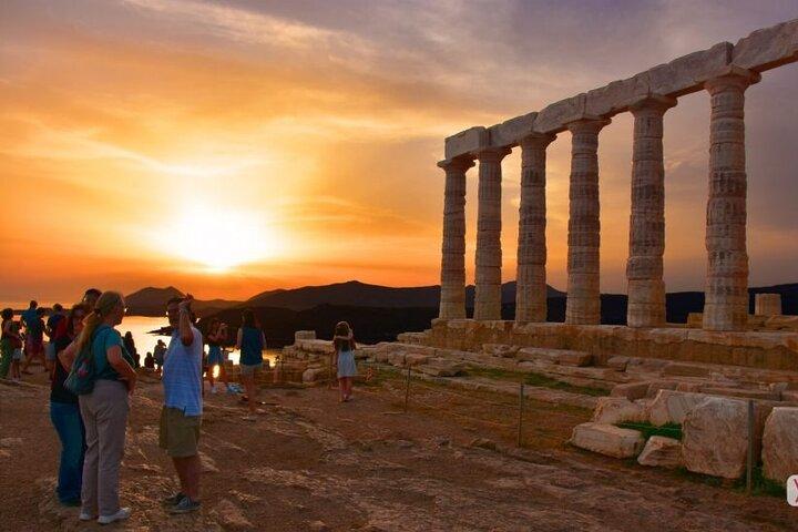 Sounion Temple of Poseidon Sunset & Athens Riviera Tour