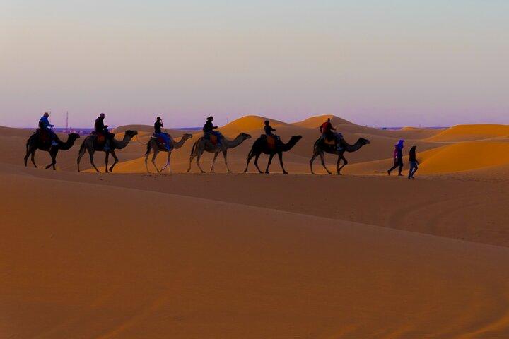 Da Marrakech: 4 giorni di andata e ritorno via Merzouga Desert & Camel Trek