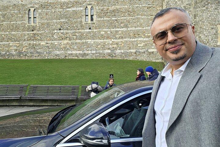 Visite privée du château de Windsor en véhicule exécutif avec entrée