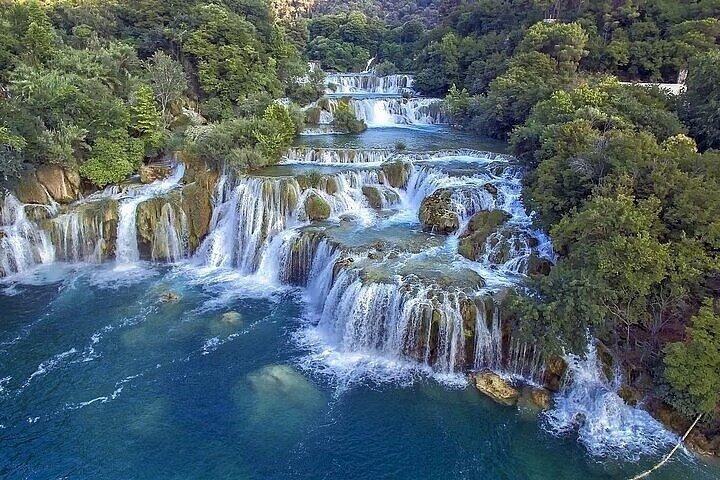 Krka Waterfalls gruppetur fra Split