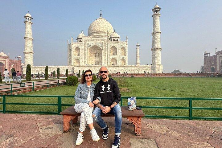 Private Tour durch Taj Mahal und Agra Fort mit einem professionellen Guide