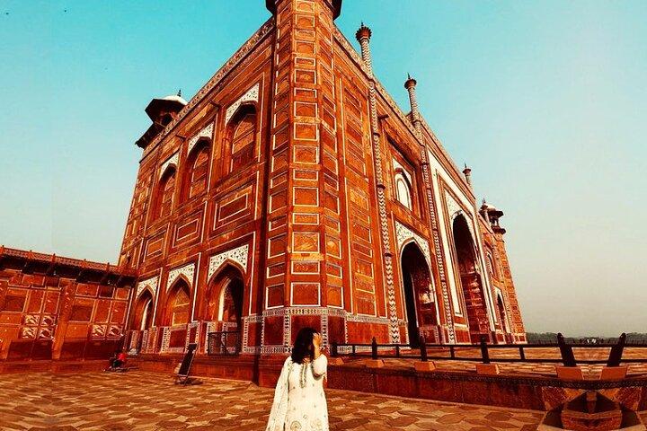 Private Tour durch Taj Mahal und Agra Fort mit einem professionellen Guide