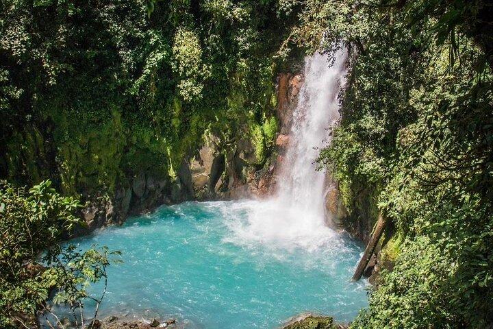 Rio Celeste-waterval en luiaard-ontmoetingstocht