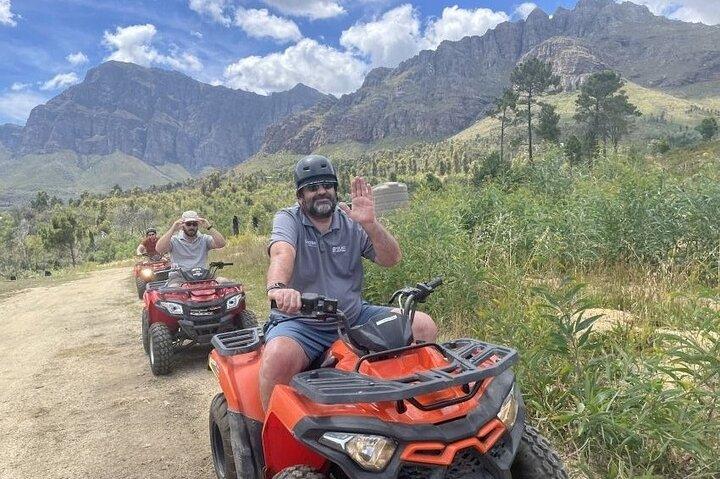 Paseo divertido en quad en Paarl Battle Bunker