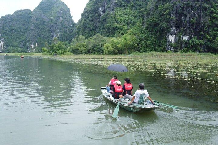 Excursão Ninh Binh 2 dias 1 noite para pequenos grupos de 9 visitas guiadas