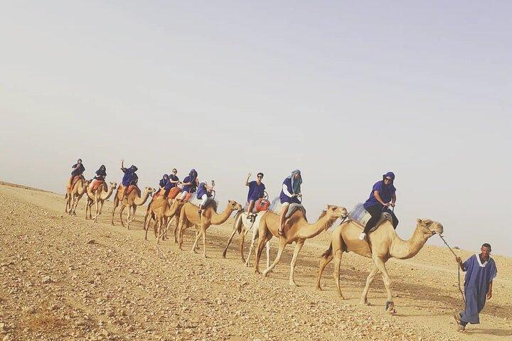 Magical Sunset Camel Ride with Moroccan Dinner in Agafay Desert