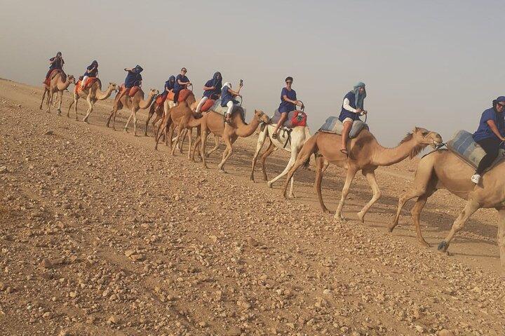 Magical Sunset Camel Ride with Moroccan Dinner in Agafay Desert
