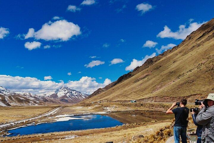 Sightseeing bustour tussen Cusco en Puno