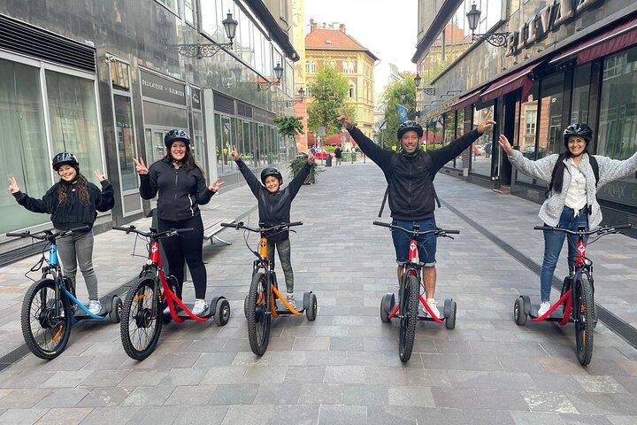 Private geführte Tour Besuch der Margareteninsel mit dem Elektro-Trike