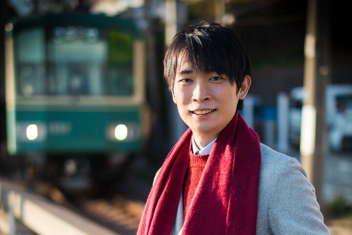 Kamakura-Tour mit Profifotograf: Anime Train & Fuji Sunset