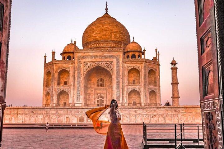 Jaipur Agra Day Tour Explore Taj Mahal,Agra Fort & Fatehpur Sikri