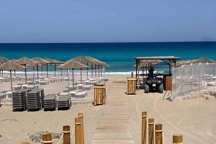 Falasarna strand semi privat jeep tur med frokost