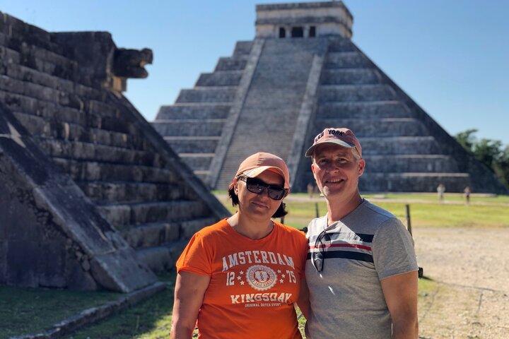 Visite guidée exclusive: Chichen Itza - Cenote Ik Kil -Valladolid