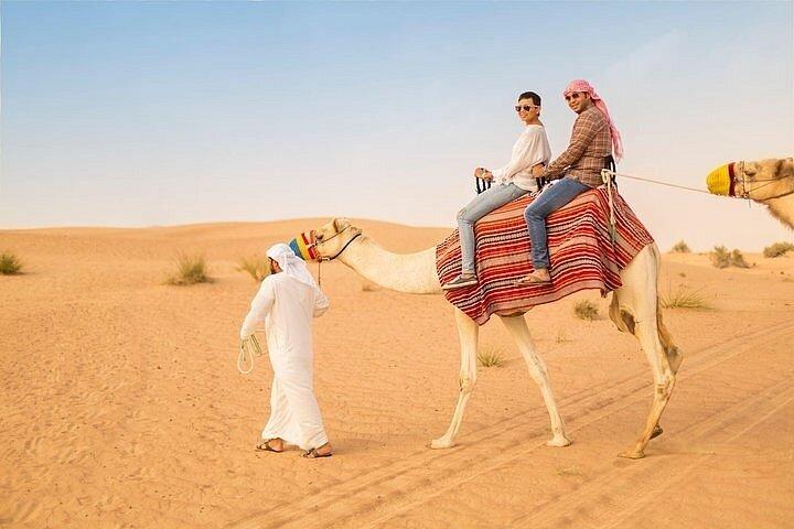 Morning Desert Safari with Dune Bashing and Camel Ride