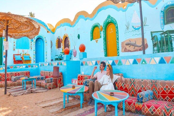 Tour from Luxor to Aswan Philae Temple and Nubian Village