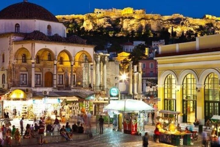 Athens by night