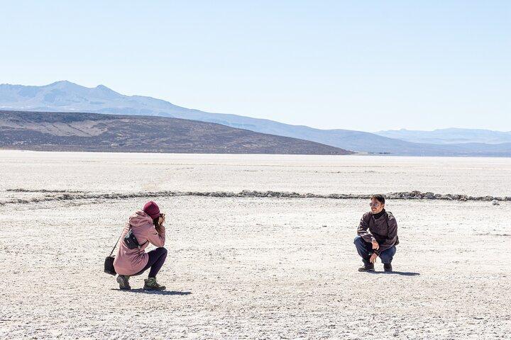 Visite pour explorer la nature de Salinas et Aguada Blanca