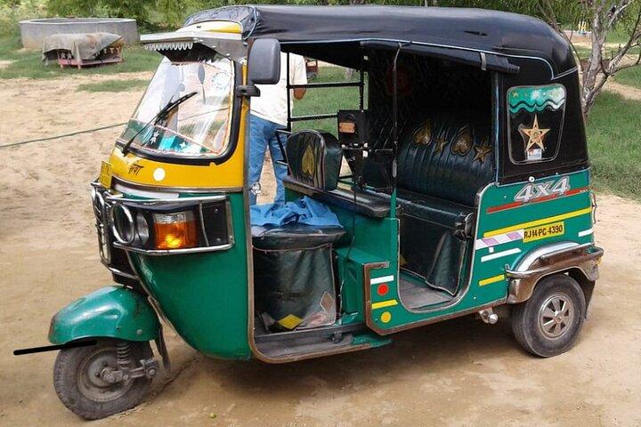 Visite privée d'une journée complète à Jaipur en tuk-tuk (pousse-pousse)