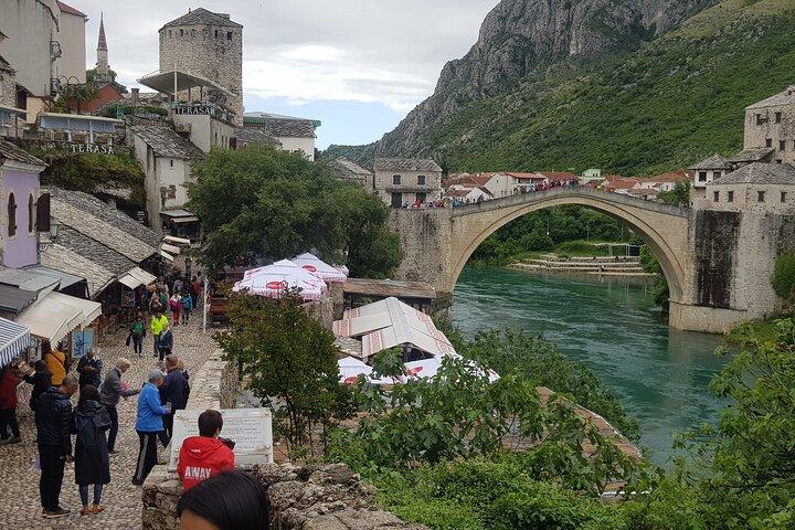 Luxe dagtocht naar de watervallen van Mostar en Kravice