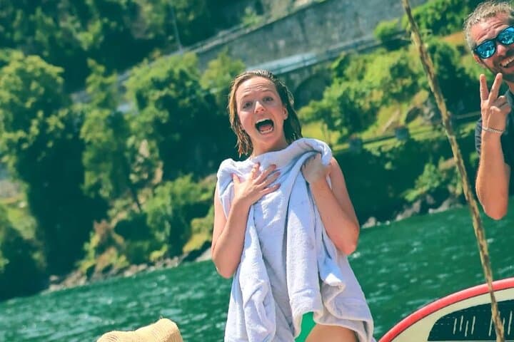 Wakeboard and Wakesurf on Lake Como with Mastercraft Boat