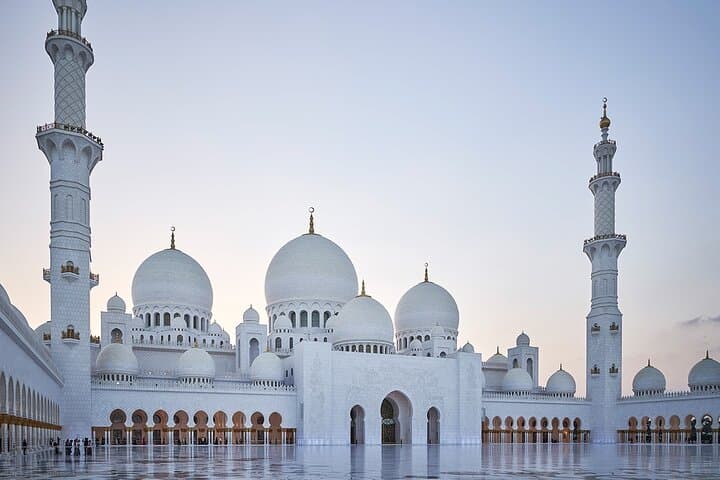 Ferrari World Adventure with Grand Mosque Tour from Dubai