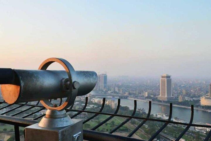 Privat halvdagstur til Cairo Tower med billetter