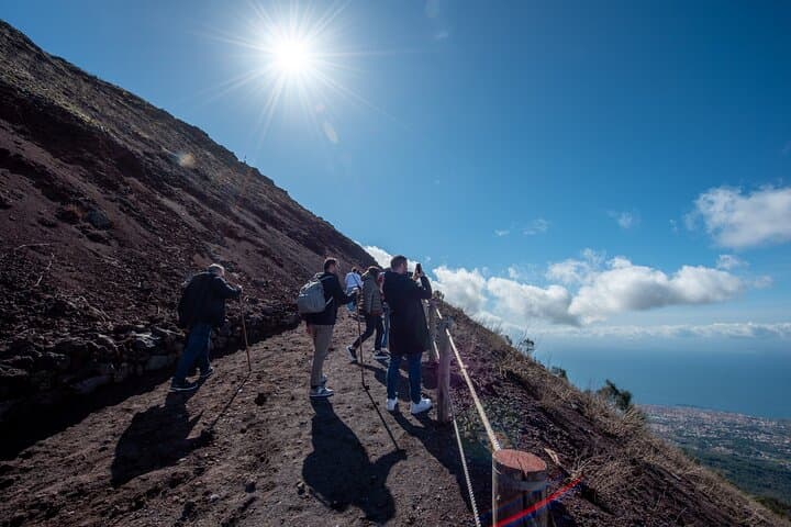 Pompeii and Vesuvius Small Group Tour From Naples with Pizza