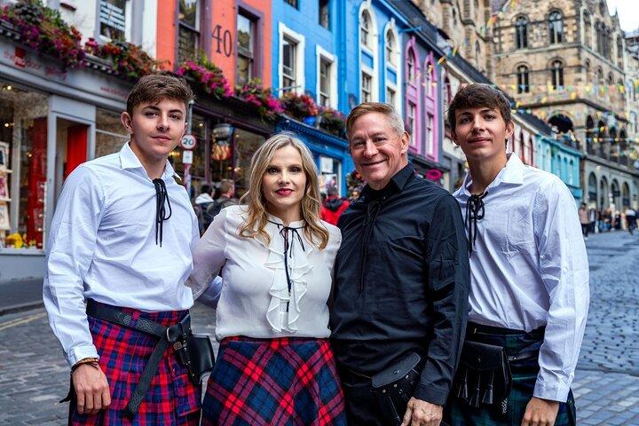 Edinburgh Old Town: Professionell fotografering och redigerade bilder
