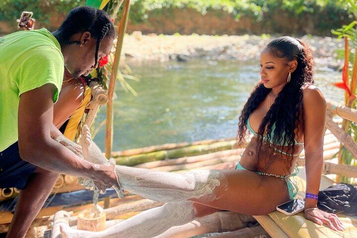 Clear Kayak Photo Shoot & Bamboo Rafting With Limestone Massage