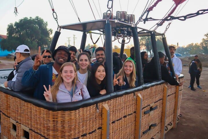 Tour from Mexico City: Teotihuacán Hot Air Balloons