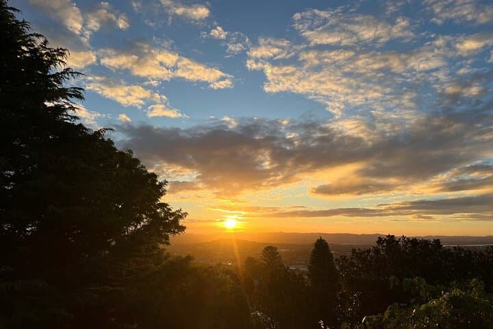 Auckland Sunset tour with Winery & Thermal pool