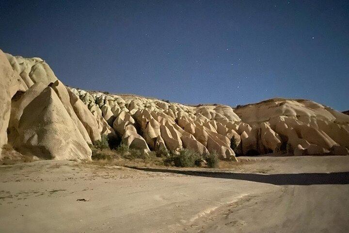 Marche de la pleine lune en Cappadoce