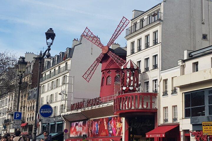 Montmartre Sacré Coeur e Moulin Rouge melhores lojas e cafés