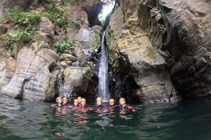 Canyoning in Salto do Cabrito (Sao Miguel - Azores)