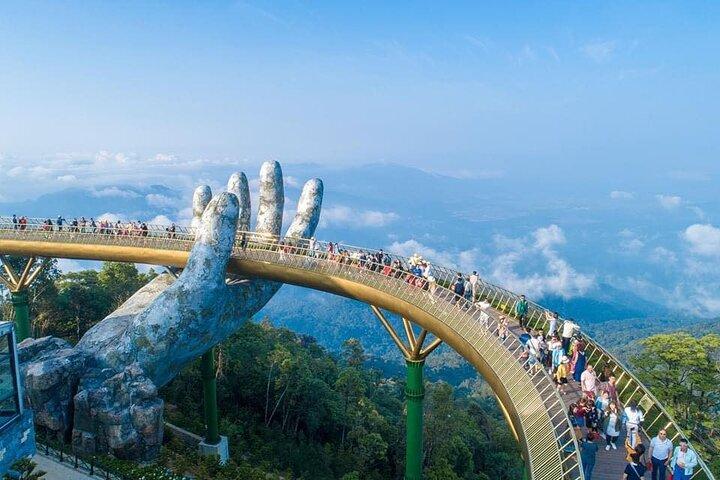 Da Nang naar Ba Na Hills & Golden Bridge met de eigen auto