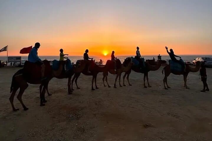 Inclusive Beach Camel Ride, Cap Spartel, Hercules & Full Dinner