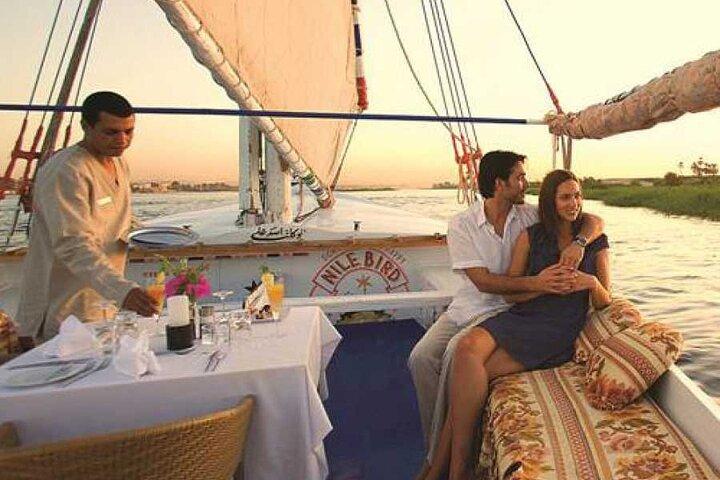 Luxor Nile felucca ride and Karnak Temple Evening Tour