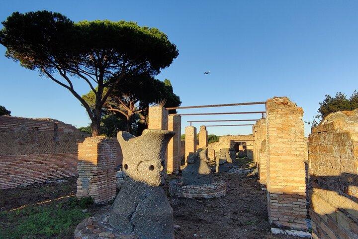 オスティア・アンティカ考古学公園とイタリアジェラート