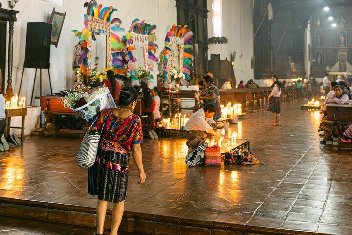 Tur til Chichicastenango, et forfædres mayamarked + Panajachel